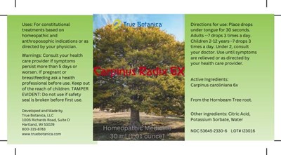 Carpinus Radix 6x (Carpinus Radix 6x V1)
